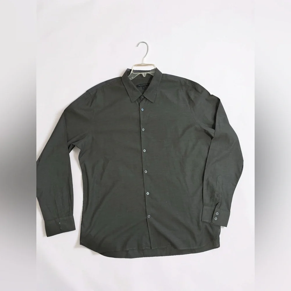 John Varvatos USA Button-Up Shirt Men’s XL Long Sleeve 100% Cotton Casual - Picture 7 of 7